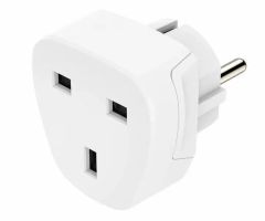 Hama REISEADAPTER BASIC UK-STECKDOSE -> EU-STECKER