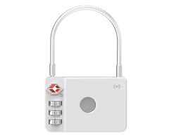 MiLi MiLock Gepäckvorhängeschloss Weiß