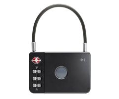 MiLi MiLock Gepäckvorhängeschloss schwarz