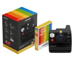 Polaroid Now+ Gen 3 schwarz + Filme (8 Fotos)