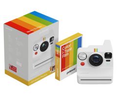 Polaroid Now+ Gen 3 weiß + Patronen (8 Fotos)