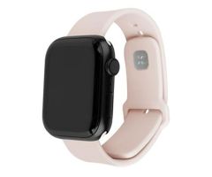 FIXED Silikonarmband-Set für Apple Watch 44/45/46/49 mm pink