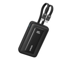Anker Zolo Power Bank 10000 mAh 35W Built-In Dual USB-C Cables