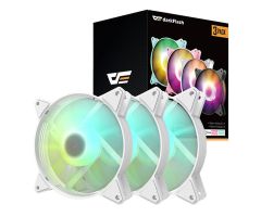 DarkFlash C6 White Triple Pack 3x120mm