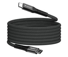 Verbatim Sync & Charge Kabel USB-C auf USB-C 100W Magnetisch 120 cm - Sw