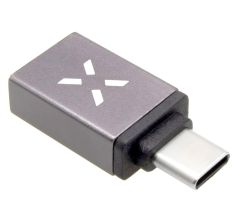 FIXED USB-A auf USB-C Adapter grau