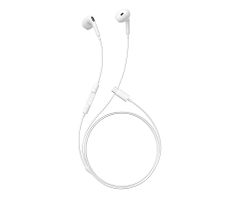 Baseus Encok CZ19 Kabelgebundene Ohrhörer, Mondweiß