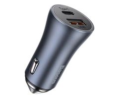 Baseus Golden Contactor Pro Car Charger U+C 40W Gray