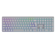 CANYON HKB-W11 UK/US RGB Dual-Mode Wireless Gray Keyboard