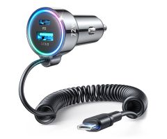 Joyroom JR-CL07 72W 3-in-1-Autoladegerät mit USB-C-Kabel