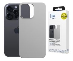 3mk Hardy MagSilicone Natural Titanium für iPhone 16 Pro Max