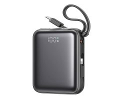 JoyRoom Powerbank 10000 mAh 22,5 W mit USB-C- und Lightning-Kabeln