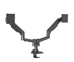 Edbak Doppel-Tischhalterung mit Gasfeder 19"-35"