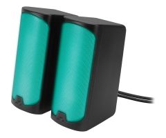 SpeedLink TONOS RGB Gaming Stereo Lautsprecher, schwarz