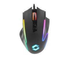 SpeedLink DECUS NX RGB-Gaming-Maus, gummiert-schwarz