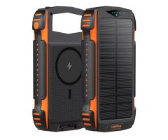 4smarts Powerbank Solarny TitanPack Rugged UltiMag 20000mAh Schwarz