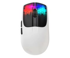 Attack Shark X5 Superlight PAW3212 Weiß und Schwarz