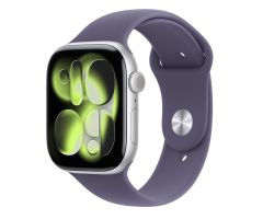 Apple Watch 11 46/Silber Aluminium/Lila S/M GPS Armband