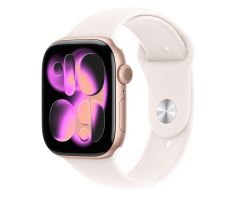 Apple Watch 11 42/Rosa Aluminium/Rosa Armband M/L GPS