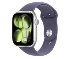 Apple Watch 11 42/Silber Aluminium/Lila M/L GPS Armband