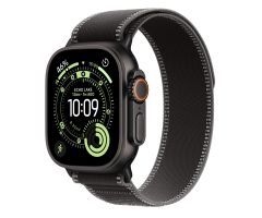 Apple Watch Ultra 3 Schwarzes Titan/Schwarzes Trail-Band S/M 5G