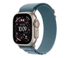 Apple Watch Ultra 3 Naturtitan/Blau Alpine S 5G-Armband