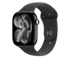 Apple Watch 11 46/Onyx Aluminium/Schwarzes Armband M/L 5G