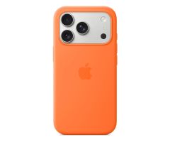 Apple Silikon Smartphone-Hülle z MagSafe für iPhone 17 Pro Orange