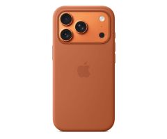 Apple Silikon Smartphone-Hülle z MagSafe für iPhone 17 Pro Braun