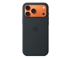Apple Silikon Smartphone-Hülle z MagSafe für iPhone 17 Pro Max Schwarz