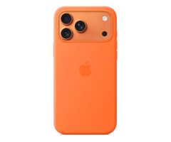 Apple Silikon Smartphone-Hülle z MagSafe für iPhone 17 Pro Max Orange