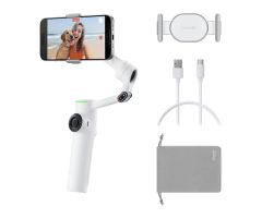 Insta360 Flow 2 Pro AI Tracker Bundle (Weiß)