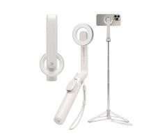 Spigen Magsafe Bluetooth Selfie Stick Stativ Dune Beige