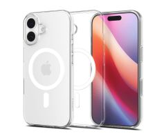 Spigen Liquid Crystal Mag Magsafe für Iphone 17 Clear/White