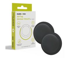 Mobile Origin Airtag Sticker Mount A2 2er-Pack schwarz