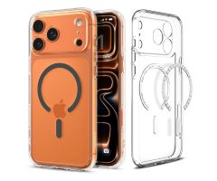 Spigen Ultra Hybrid Mag Magsafe für Iphone 17 Pro Clear/Graphite