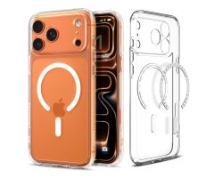 Spigen Ultra Hybrid Mag Magsafe für Iphone 17 Pro Max Clear/White