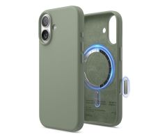 Elago Magsafe Silicon Case für iPhone 17 Khaki Green