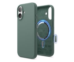 Elago Magsafe Silicon Case für iPhone 17 Midnight Green