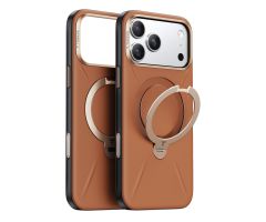 TORRAS QPRO Leder für iPhone 17 Pro (Amber Brown)