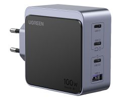 UGREEN Nexode Air 100W, 3x USB-C, USB Grau