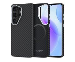 Tech-Protect Ion Carbon Magsafe Galaxy S26 Ultra Schwarz/Silber