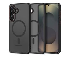 Tech-Protect Magcam Magsafe Galaxy S26 Matt Schwarz/Rot