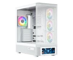 MODECOM Volcano AQ500 ARGB Midi White