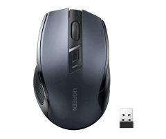 UGREEN 2,4 GHz kabellose Maus + Bluetooth 5.0 Schwarz