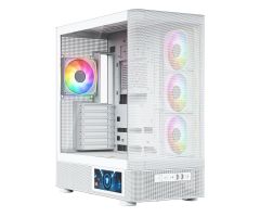 MODECOM Volcano AQ400 ARGB Midi White