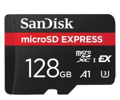 Sandisk EXPRESS microSDXC 128GB (880/480 MB/s) EX C10 U3 UHS-I