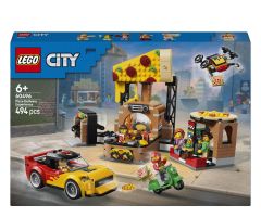 LEGO City 60496 Pizza-Liefererlebnis mit Fahrzeugen