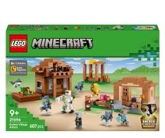 LEGO Minecraft 21596 Angriff des Magiers auf das Dorf