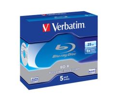 Verbatim 25GB 6x BluRay BOX 5 Stk. Scratchguard Plus